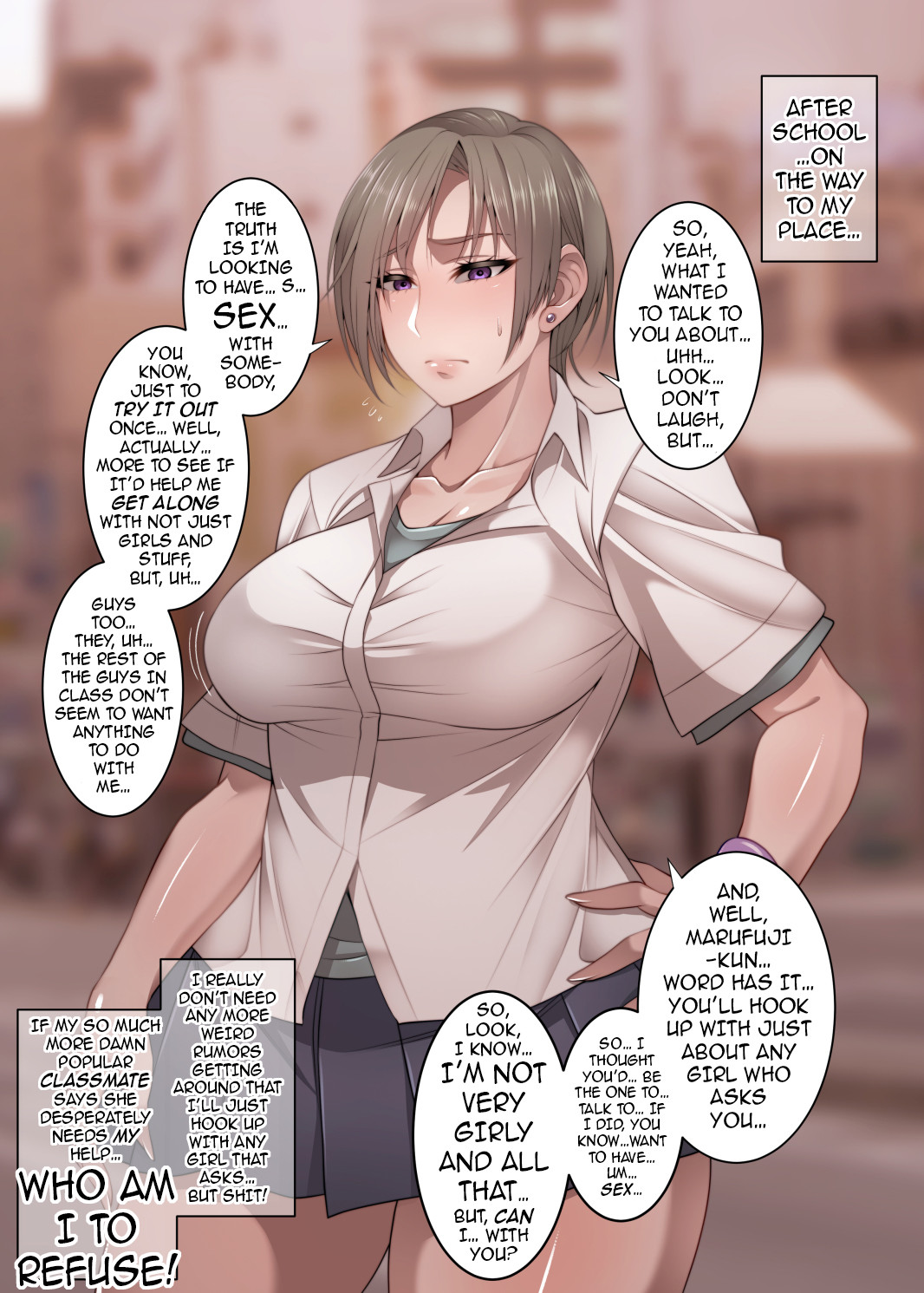 Hentai Manga Comic-The Creepy Glasses Girl-Read-39